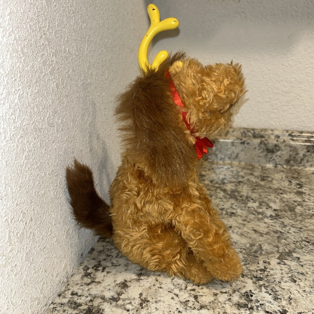 Dr. Seuss How the Grinch Stole Christmas 6" Max the‎ Dog Plush Universal P2